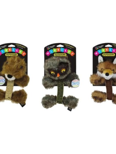 Spunkypup Wibbleez Outdoors Combo Plush Tug Toy One Size