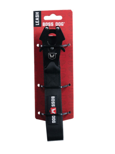 Boss Dog Tactical Dog Leash Black, 1ea/6 ft