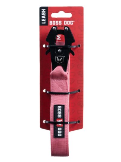 Boss Dog Tactical Dog Leash Pink, 1ea/6 ft