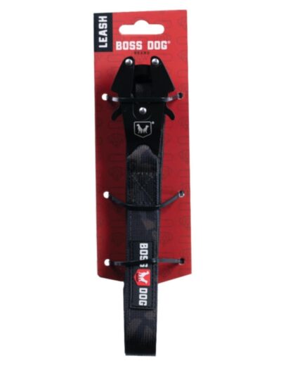 Boss Dog Tactical Dog Leash Black Camo, 1ea/6 ft