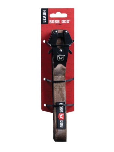 Boss Dog Tactical Dog Leash Tan Camo, 1ea/6 ft