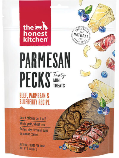 The Honest Kitchen Dog Parmesan Pecks Beef And Blueberry 8oz.