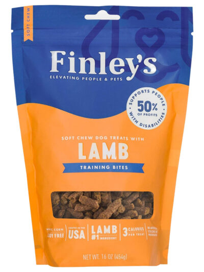 Finleys Dog Soft Chew Training Bites Lamb 16oz.
