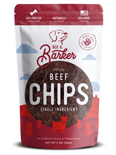Beg & Barker Beef Heart Chips Dog Treats 1ea/8 oz