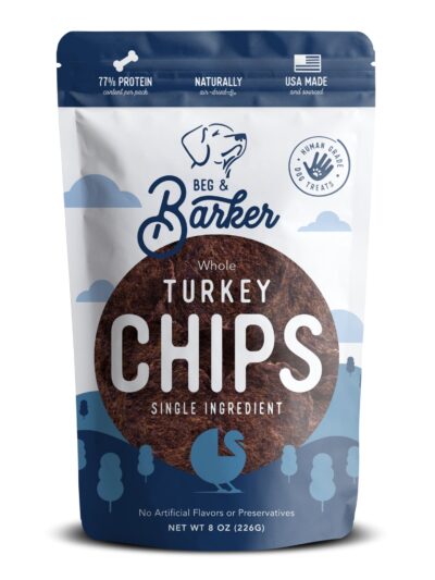 Beg & Barker Whole Turkey Chips Dog Treats 1ea/8 oz