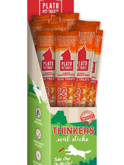 Plato Dog Thinkers Single Chicken Display 12 Piece
