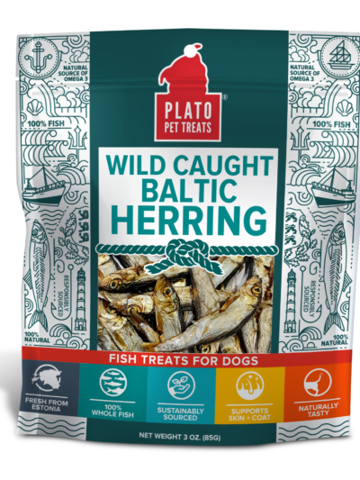 Plato Dog Baltic Herring 3 oz.
