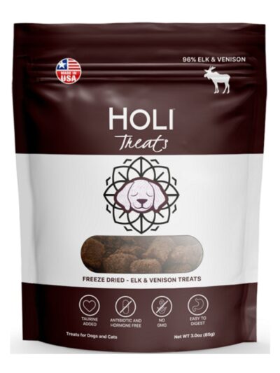 Holi Dog 3oz. Elk Venison