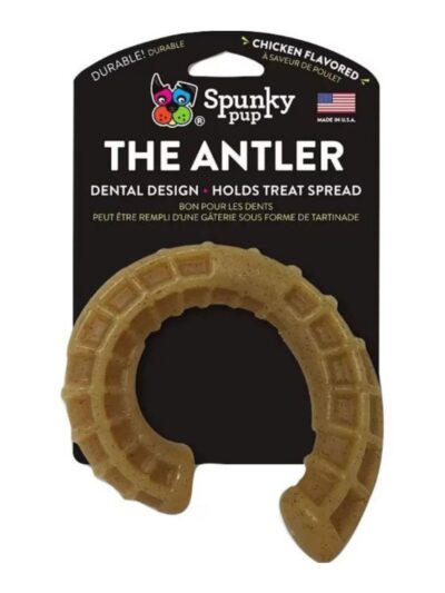 Spunkypup The Antler Nylon Chew Toy Ram One Size