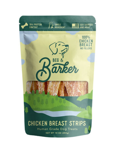 Beg & Barker Chicken Breast Strip Dog Treats 1ea/10 oz