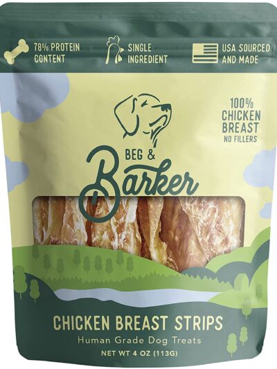 Beg & Barker Chicken Breast Strip Dog Treats 1ea/4 oz