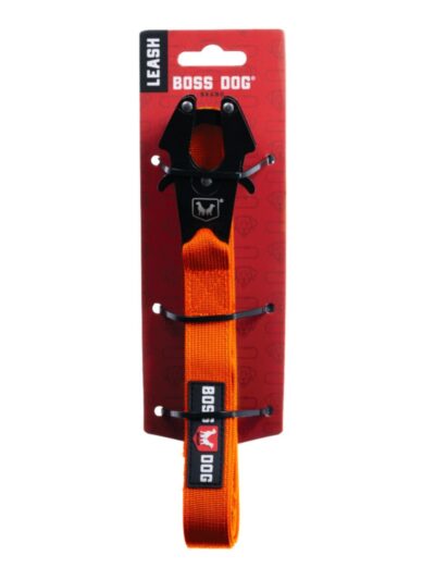 Boss Dog Tactical Dog Leash Hunter Orange, 1ea/6 ft