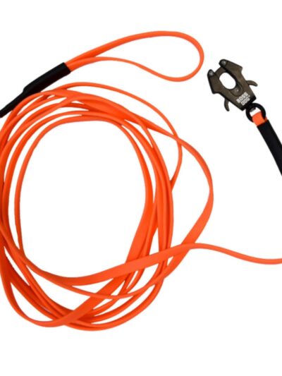 Boss Dog Tactical TPU Tracking Dog Leash Hunter Orange, 1ea/20 ft