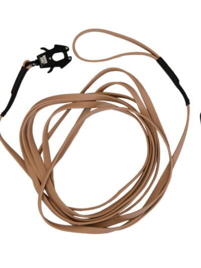 Boss Dog Tactical TPU Tracking Dog Leash Tan, 1ea/20 ft
