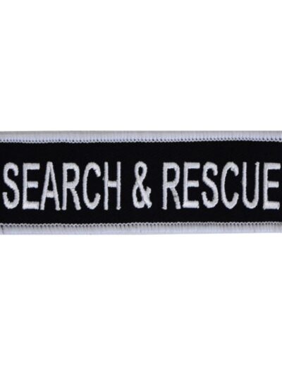 Boss Dog Tactical Harness Patch Search & Rescue, Small