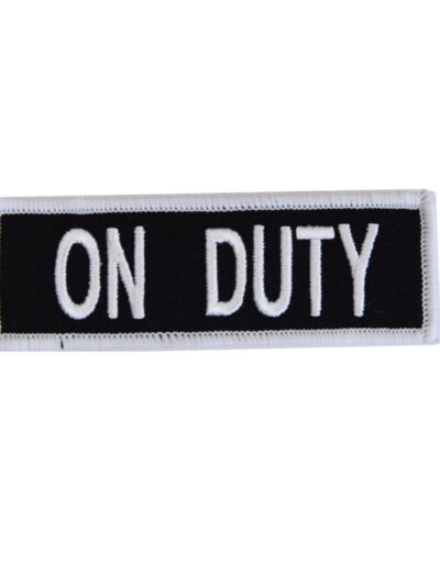 Boss Dog Tactical Harness Patch On Duty, Small