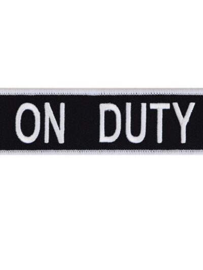 Boss Dog Tactical Harness Patch On Duty, Large