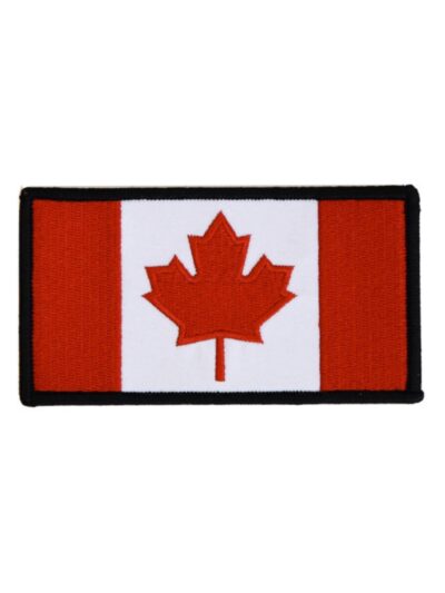 Boss Dog Tactical Harness Patch Full Color Canadian Flag, Small