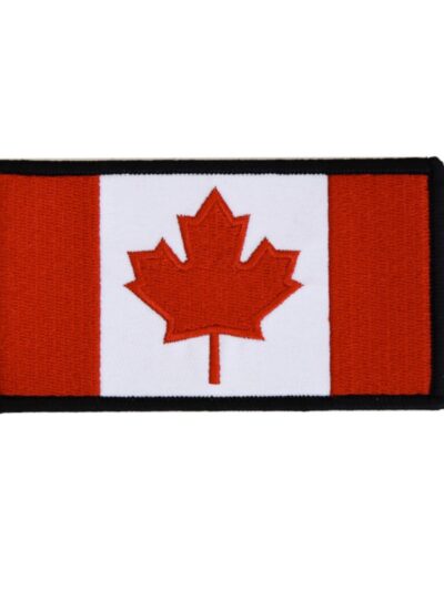 Boss Dog Tactical Harness Patch Full Color Candian Flag, Large
