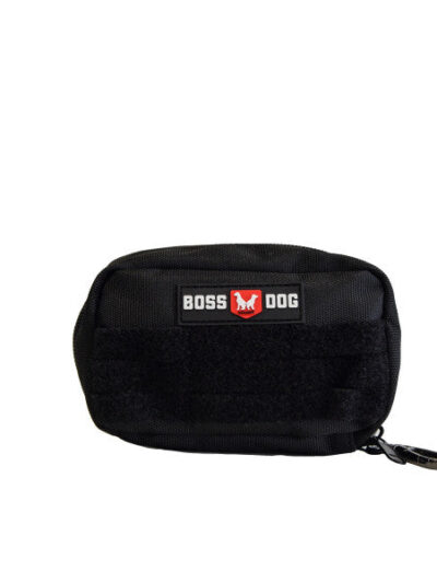 Boss Dog Tactical Molle Harness Bag Black, 1ea/Small