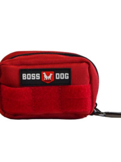 Boss Dog Tactical Molle Harness Bag Red, 1ea/Large