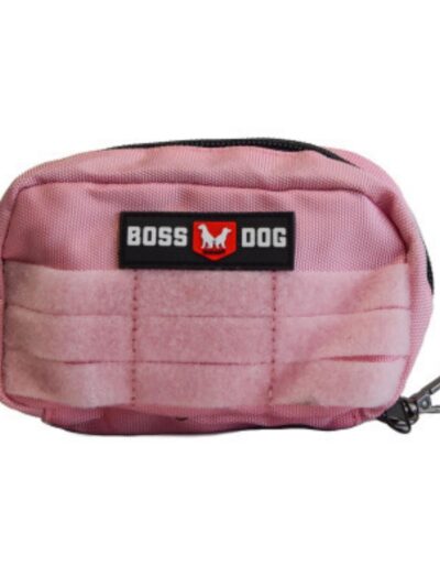 Boss Dog Tactical Molle Harness Bag Pink, 1ea/Small