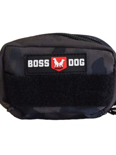 Boss Dog Tactical Molle Harness Bag Black Camo, 1ea/Small