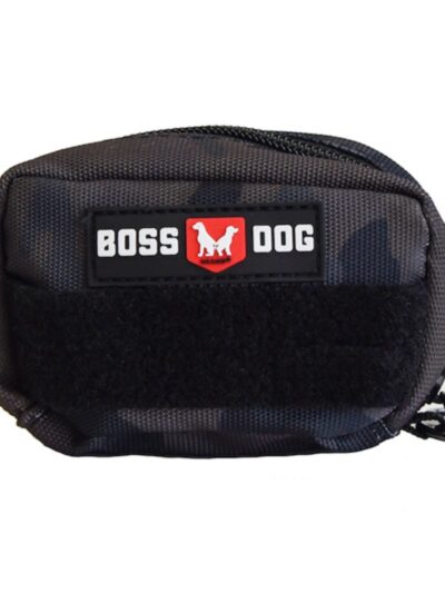 Boss Dog Tactical Molle Harness Bag Black Camo, 1ea/Large