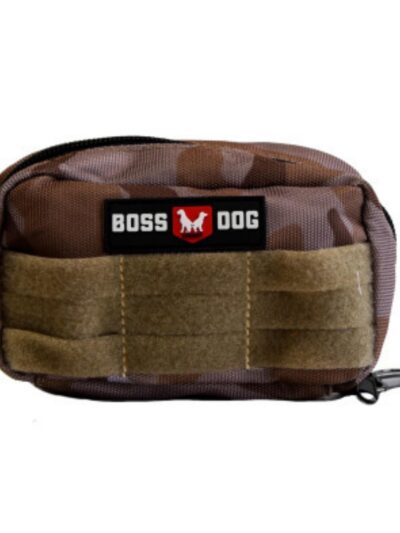 Boss Dog Tactical Molle Harness Bag Tan Camo, 1ea/Small