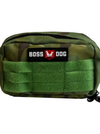 Boss Dog Tactical Molle Harness Bag Green Camo, 1ea/Small