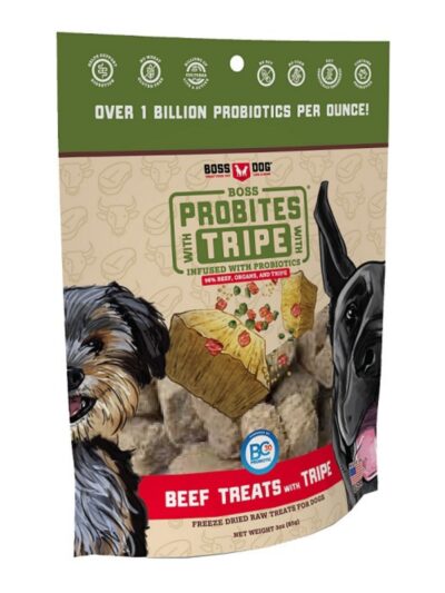 Boss Dog Probites Beef with Tripe 3oz. (Pack of 3)