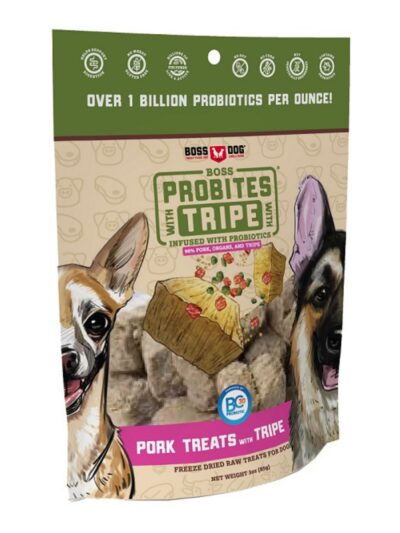 Boss Dog Probites Pork with Tripe 3oz. (Pack of 3)