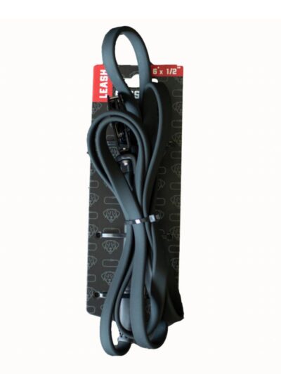 Boss Dog Tactical TPU Tracking Dog Leash Black, 1ea/6 ft