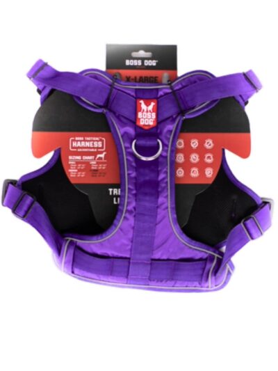 Boss Dog Tactical Dog Harness Purple, 1ea/XLarge