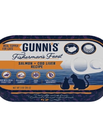 Gunni'S Cat Salmon Cod Liver 3Oz 17 Pack