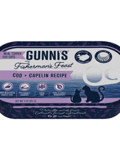 Gunni'S Cat Cod Capelin 3Oz 17 Pack