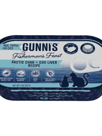 Gunni'S Cat Artic Char Cod Liver 3Oz 17 Pack