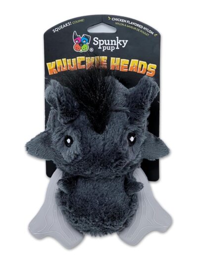 Spunkypup Knuckleheads Plush-Chew Toy Warthog One Size