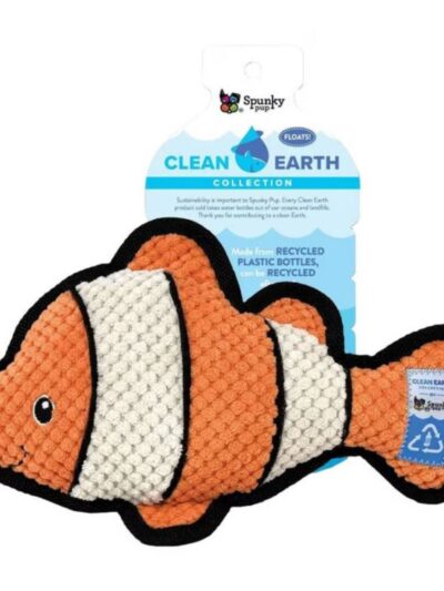 Earth Textured Recycled Clownfish Large