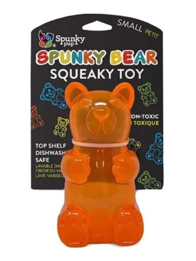 Spunkypup Spunky Bear Squeaky Toy Small