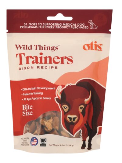 Otis Dog Wild Things Trainers Bison 4oz.