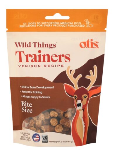 Otis Dog Wild Things Trainers Venison 4oz.