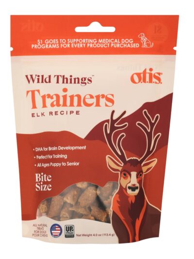 Otis Dog Wild Things Trainers Elk 4oz.