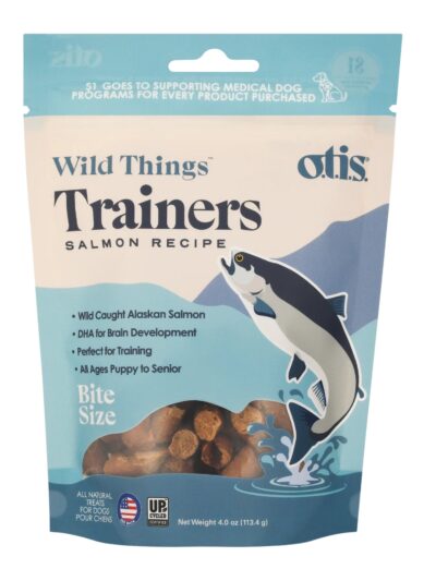 Otis Dog Wild Things Trainers Salmon 4oz.