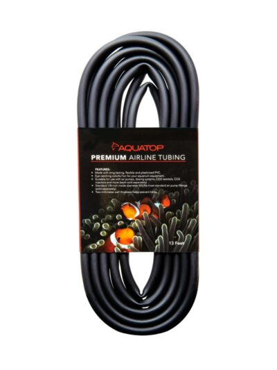 Aquatop Airline Tubing Black, 1ea/13 ft