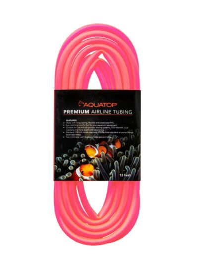 Aquatop Airline Tubing Neon Red, 1ea/13 ft