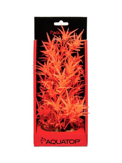 Aquatop Vibrant Fluorescent Cannabis Plant Red 10in