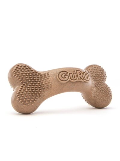 GURU Bone Dog Toy Bacon, 1ea/MD