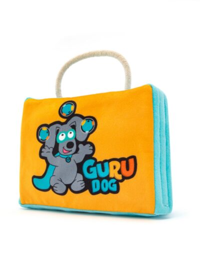 GURU Fun Box Plush Puzzle Dog  Toy Juggling, 1ea/LG
