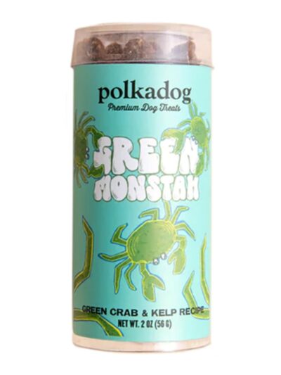 Polka Dog Bakery Dog Green Monstah Bits 2Oz Tube